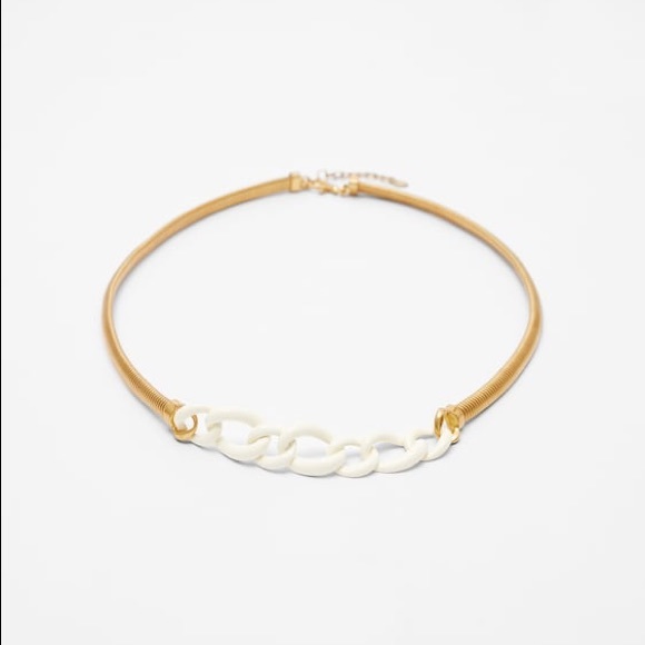 Zara Contrast Metal Belt - Picture 4 of 9